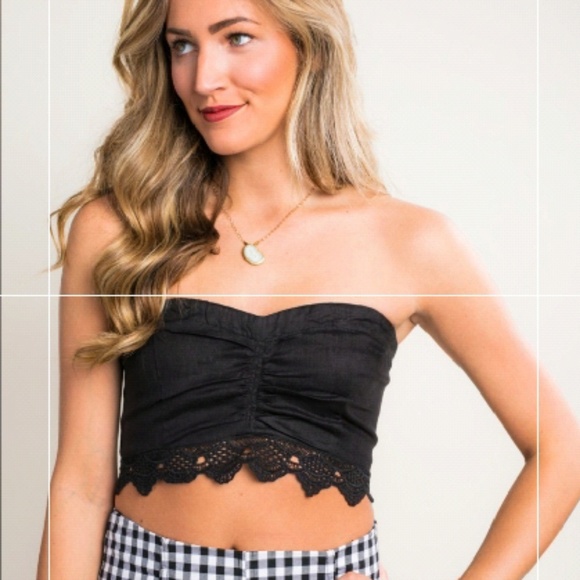 55. 🆕 Free People Dream Lover Crochet Trim Brami - Picture 3 of 6